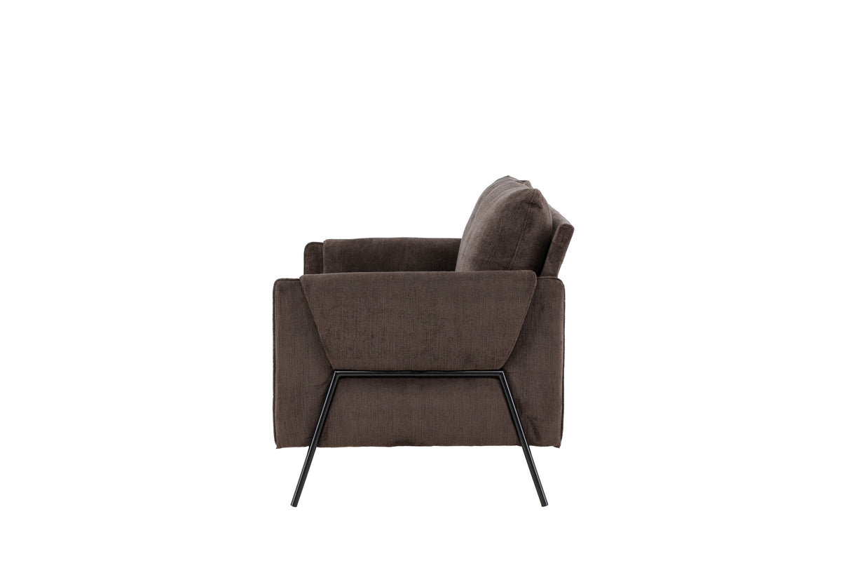 Velaré Sofa 2-seater Dark Brown
