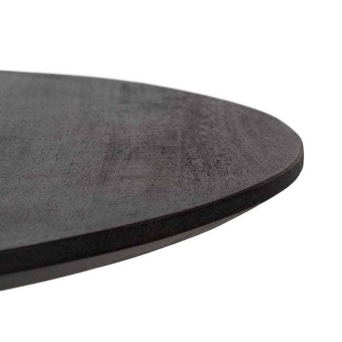 Benoit Mango Wood Coffee Table – 75x75x40 cm