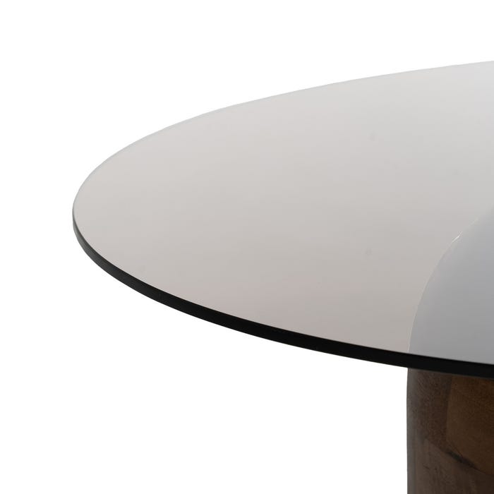 Amber Mango Wood Coffee Table – 80x80x35 cm