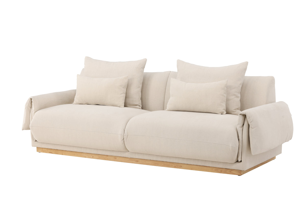 Bellano Sofa 3-seater Beige