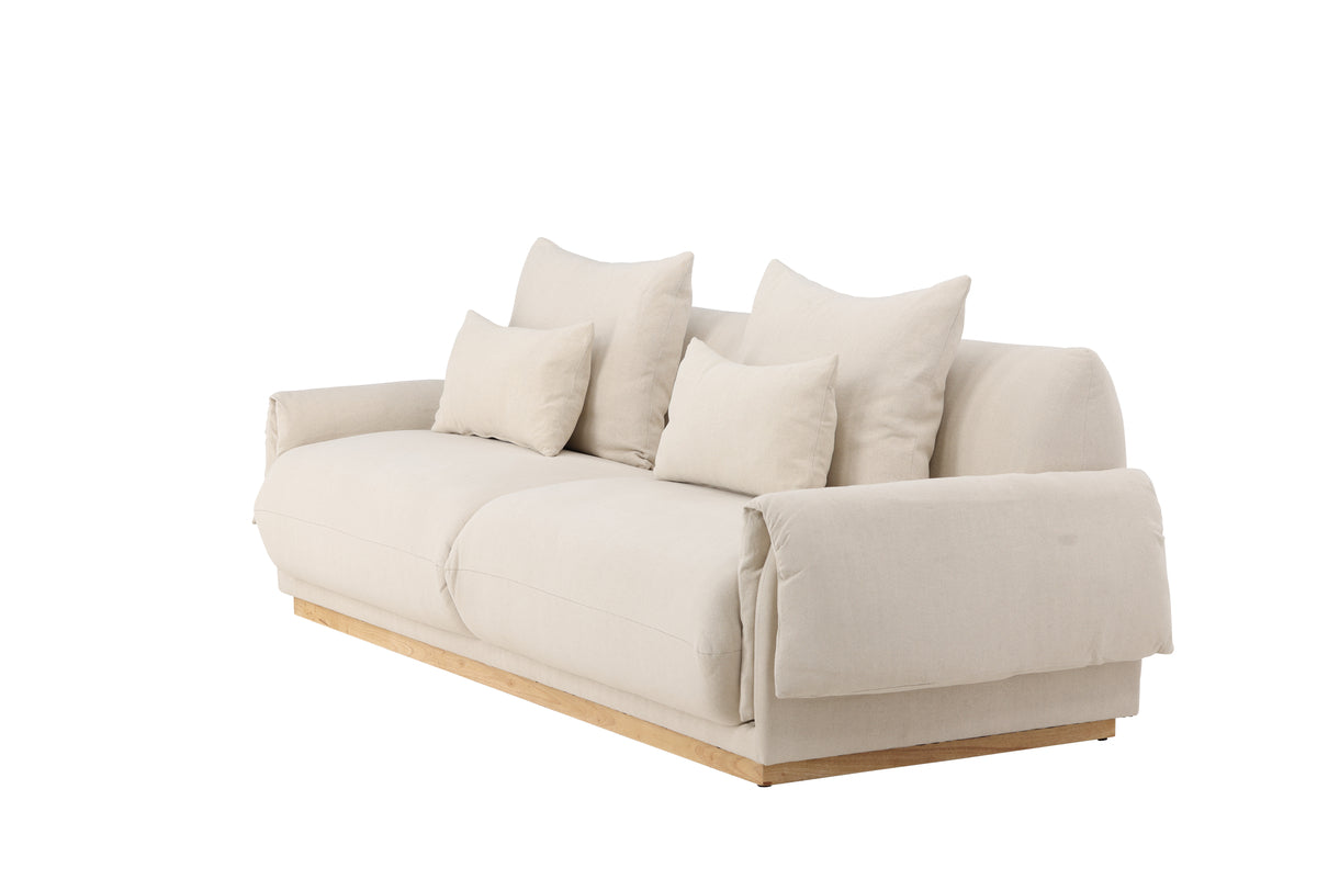 Bellano Sofa 3-seater Beige
