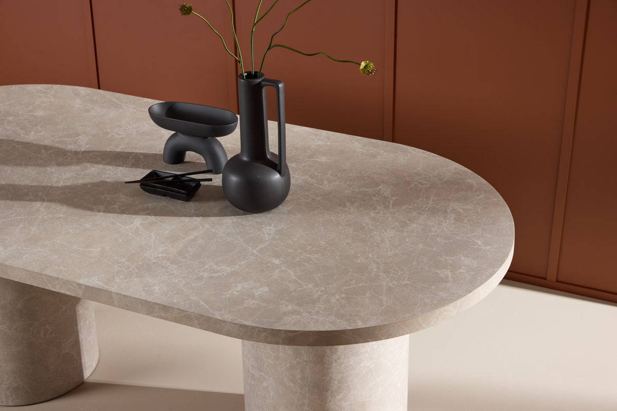 Amarante Dining Table Beige 200x100