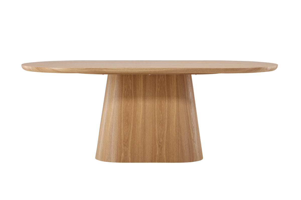 Nova Dining Table Nature (Without Glasstop) 200x90cm