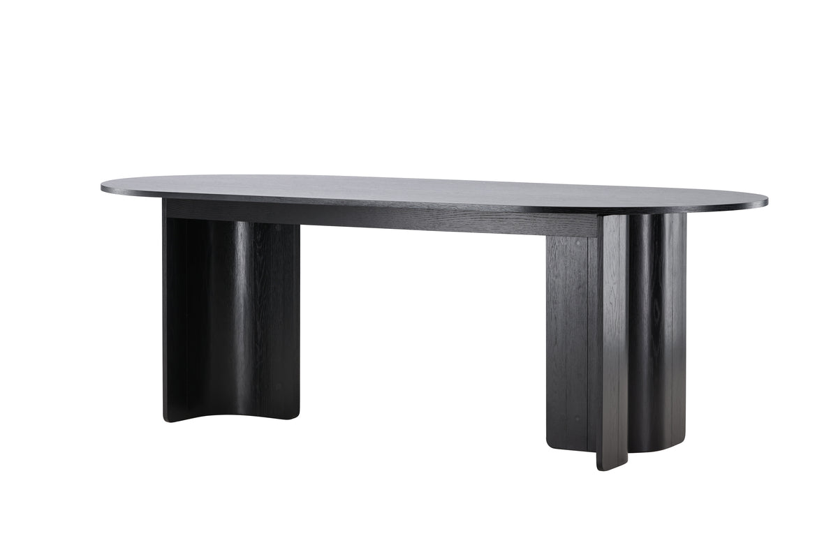 Montréve Dining Table Black Oval 220x100