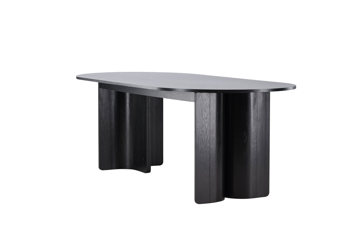 Montréve Dining Table Black Oval 220x100