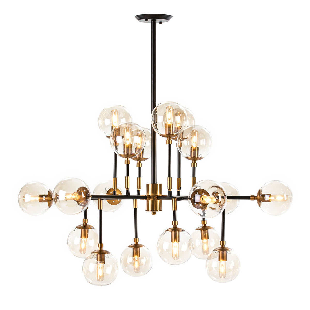 Halo Ceiling Lamp Golden/Black