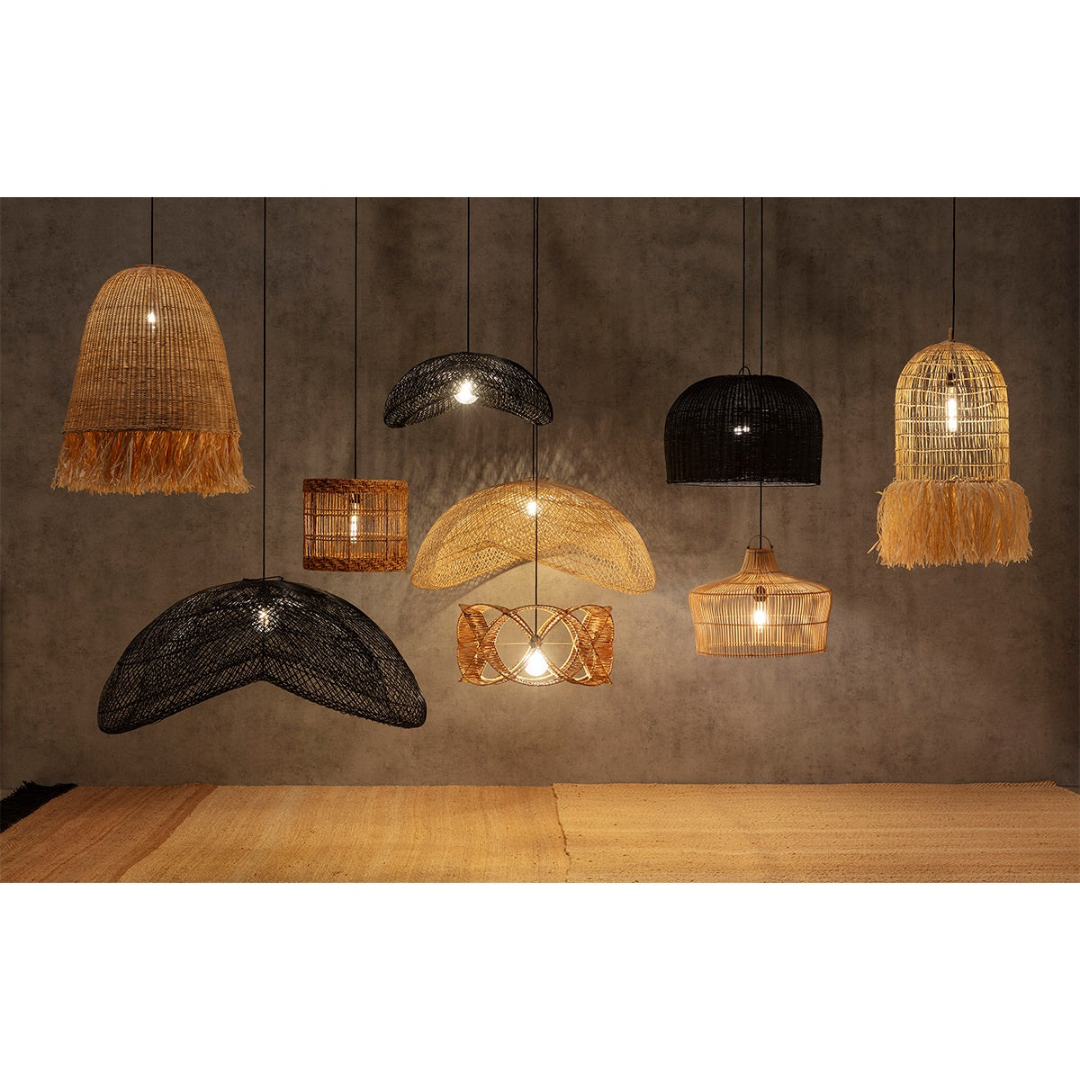 Orielle Ceiling Lamp Natural (Small)