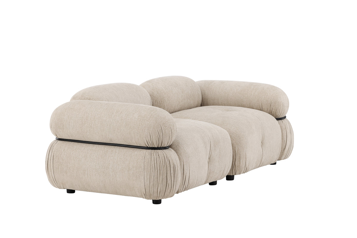 Saphir Sofa 2-seater Beige