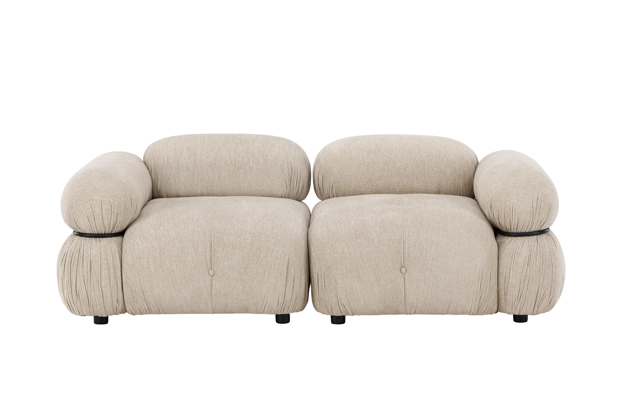 Saphir Sofa 2-seater Beige