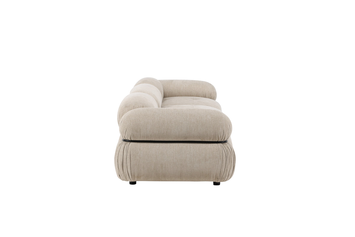 Saphir Sofa 3-seater Beige