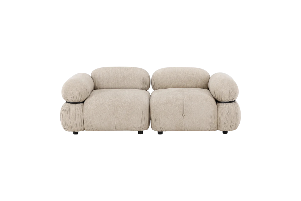 Saphir Sofa 2-seater Beige