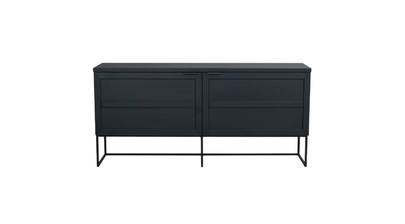 Laurel Console Table Black/Black