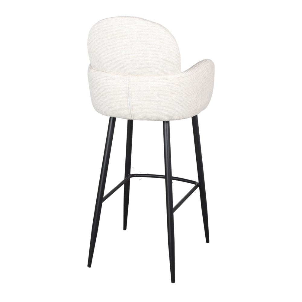 Roselle Bar Stool White