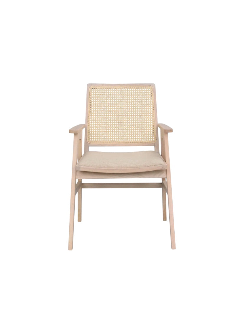 Colette Chair Beige/Whitewash