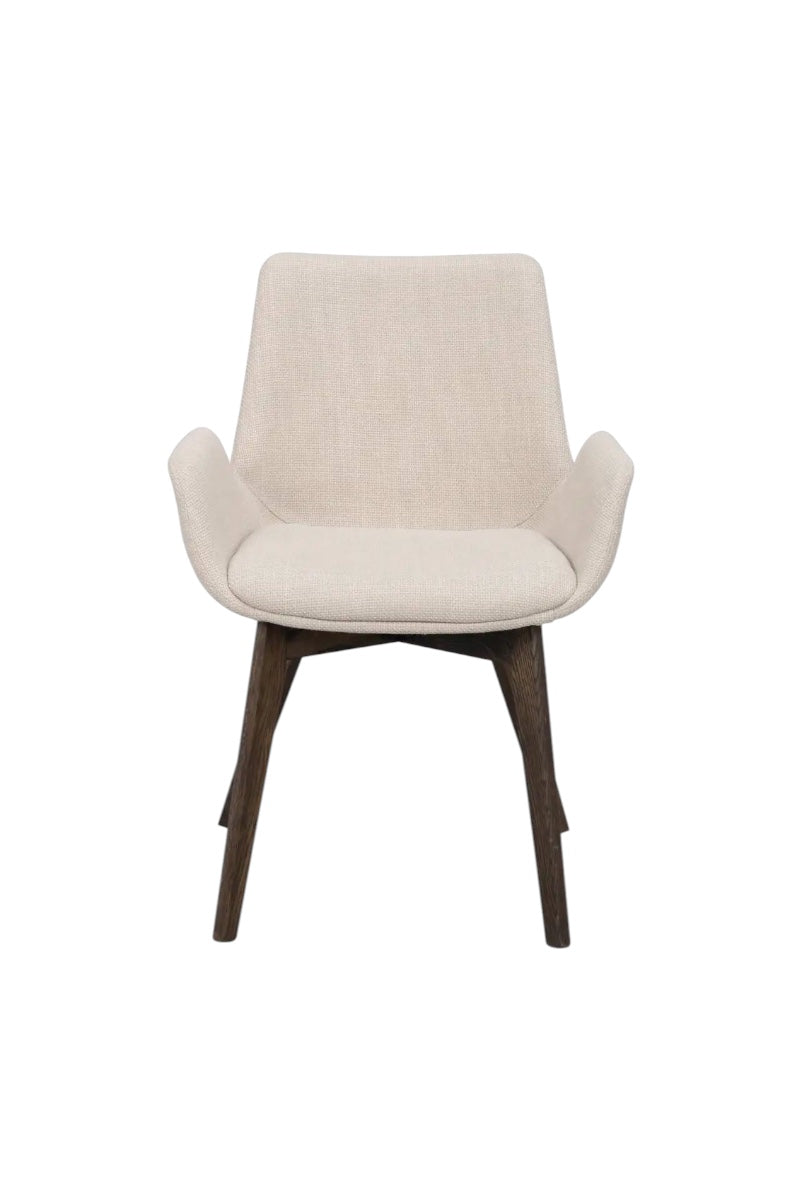 Florence Dining Chair Beige/Brown