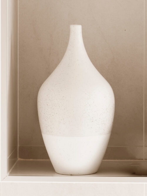 Vase/Candleholder Ivory