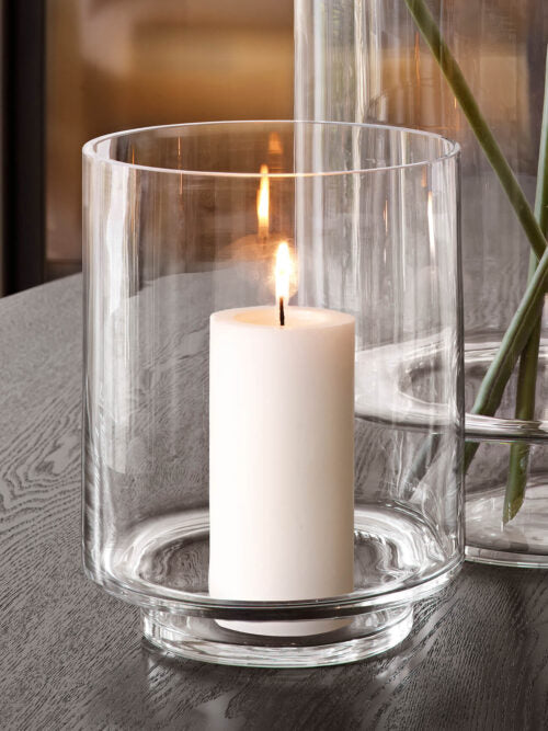 Vase/Candleholder Medienne Optic Clear