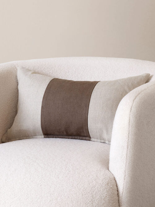Pillowcase Lola Brown linen