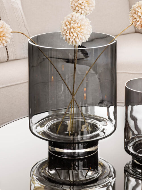 Vase Optic Grey Grand