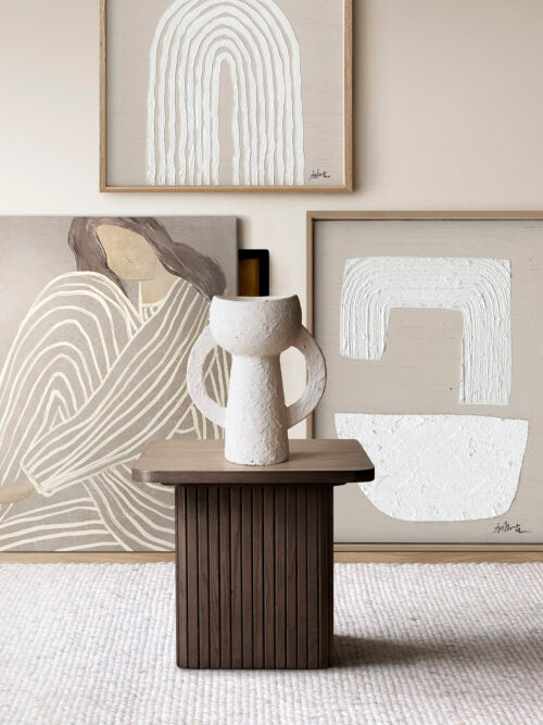 Pot Ferrara Cream white large