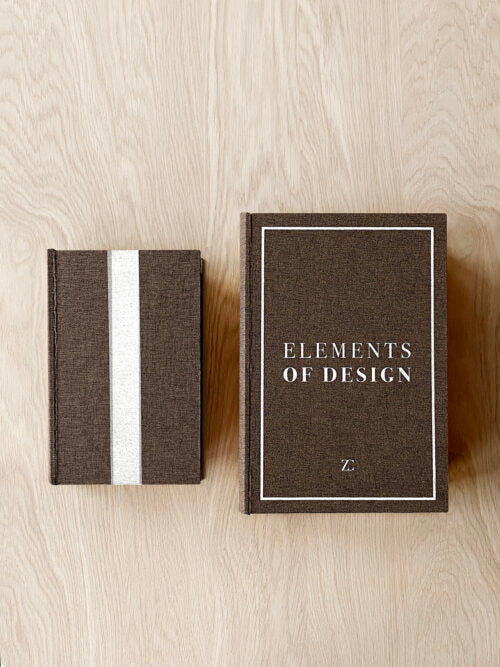 Coffee table books Elements of design set/2