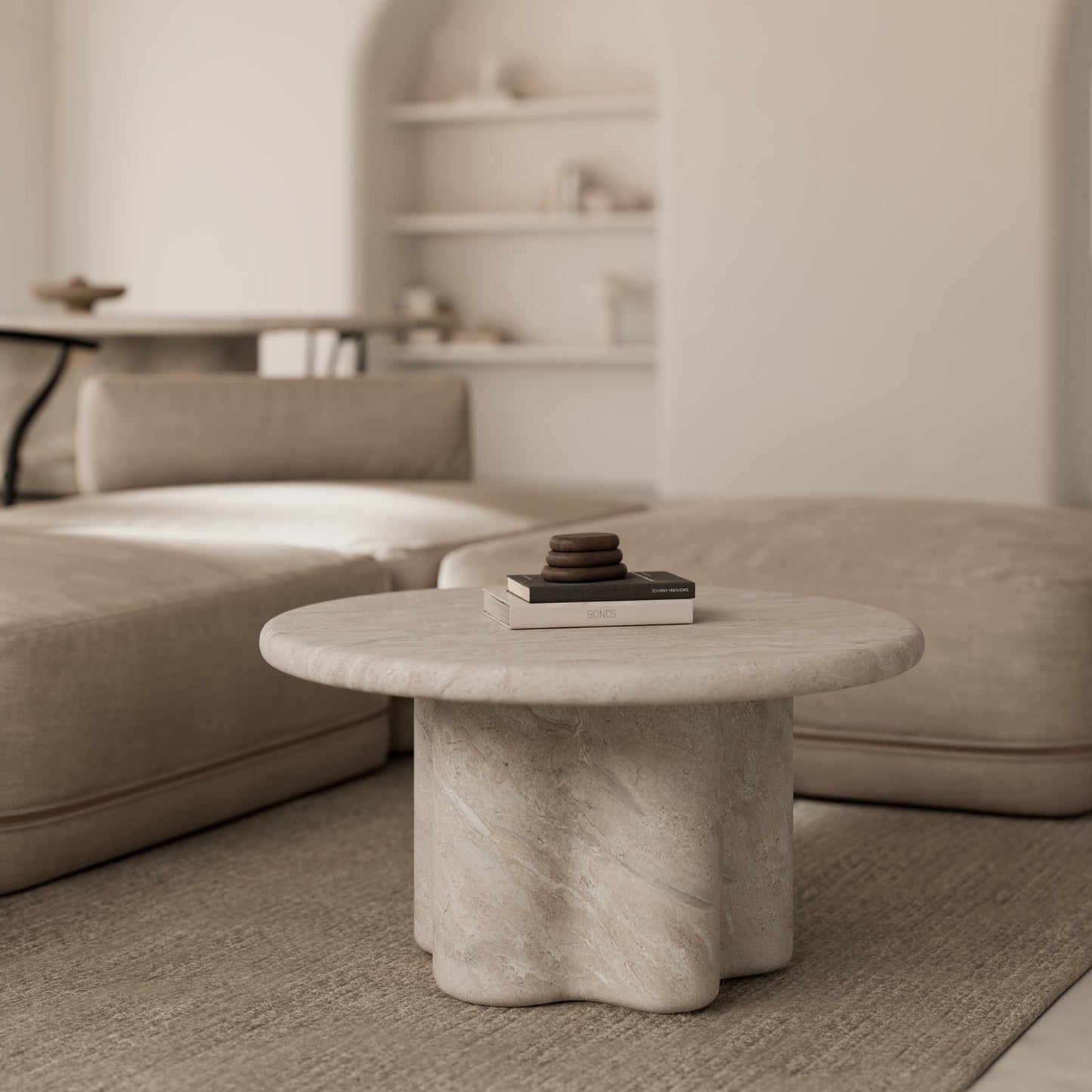 Coffee Table Nyx Travertin (Big)