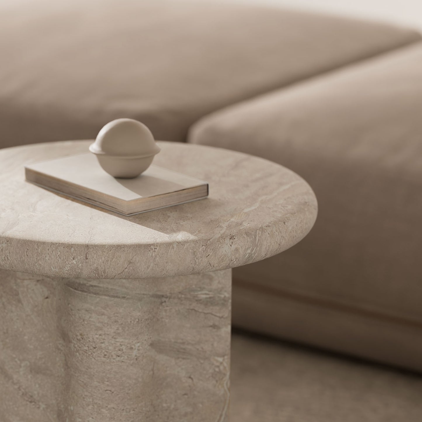 Coffee Table Nyx Travertin (Small)