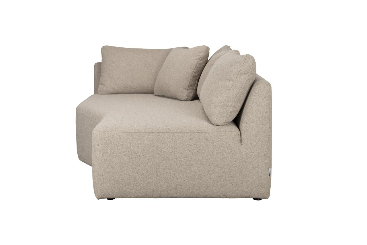 Sofa Emery Longue Right Cappuccino