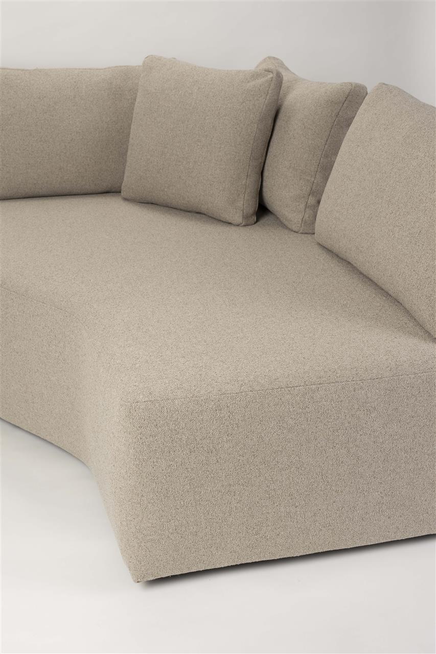 Sofa Emery Longue Right Cappuccino