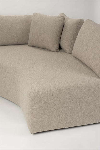 Sofa Emery Longue Right Cappuccino