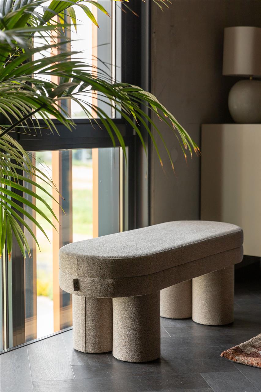 Bench Pebble Beige