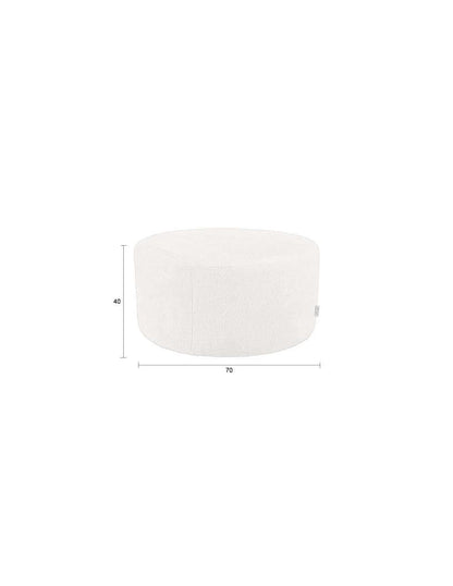 Pouf latte Laguna