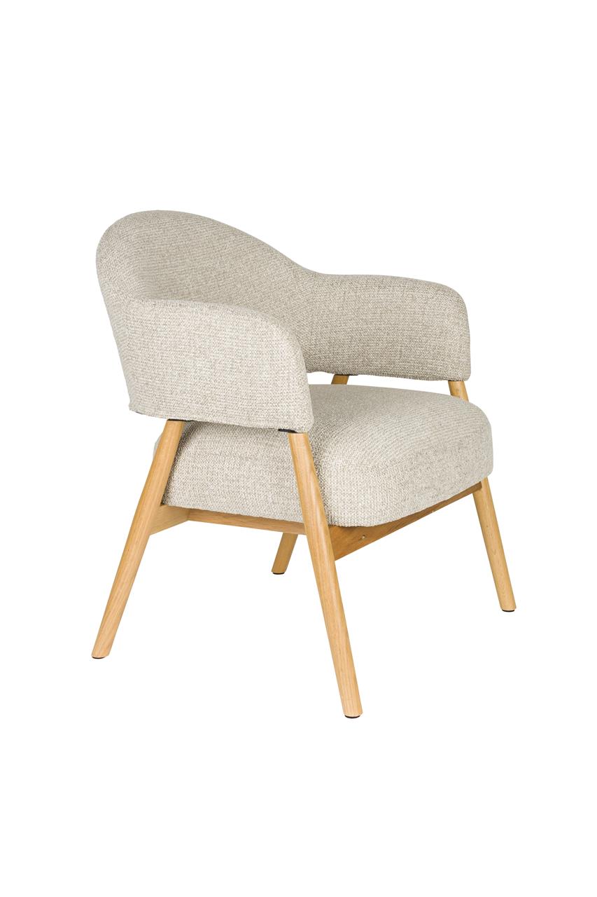 Lounge chair Lynn Light brown