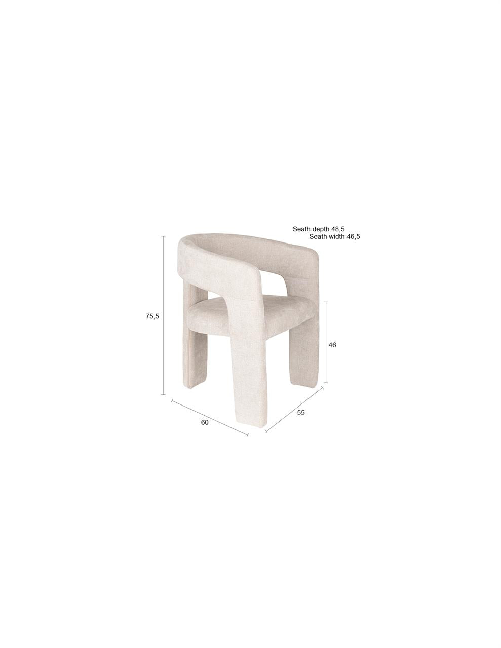 Chair Valentin Beige