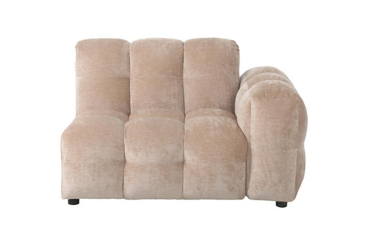 Sofa section With Arm Right Cloud Tofted Beige