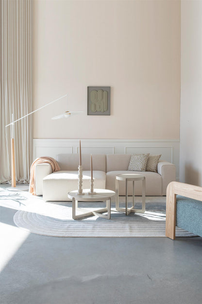 Sofa Sofia 3-seater Left Sand