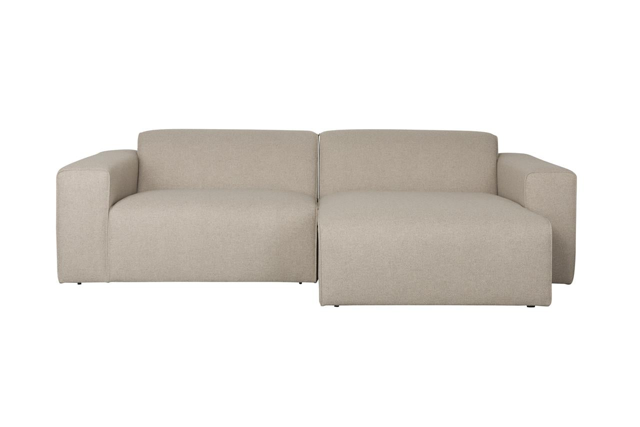 Sofa Sofie 3-seater Right Cappuccino