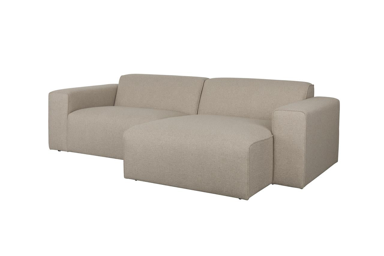 Sofa Sofie 3-seater Right Cappuccino