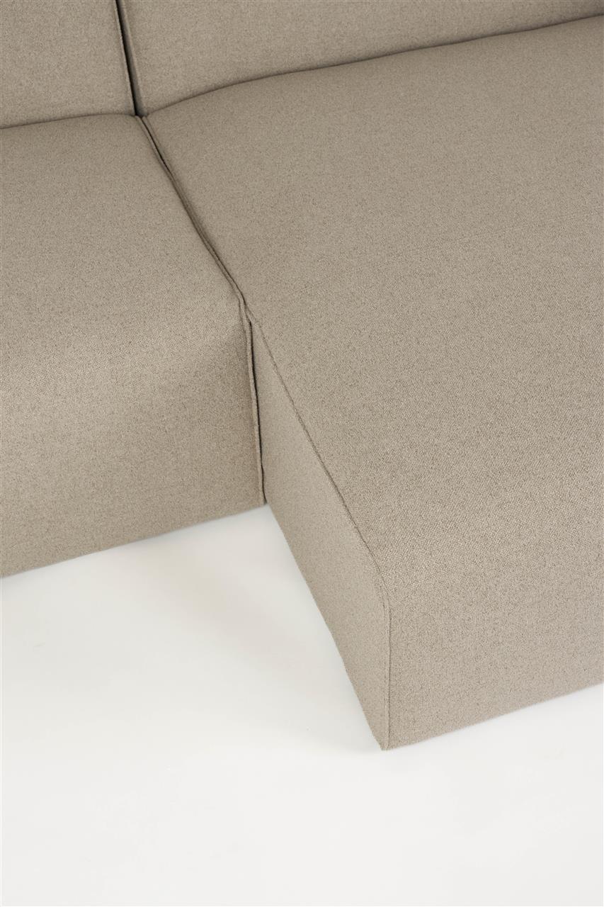 Sofa Sofie 3-seater Right Cappuccino