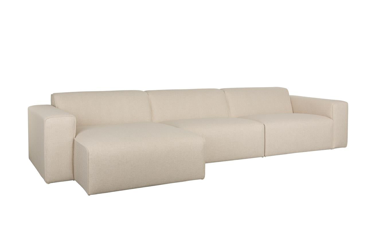 Sofa Sofie 4.5-seater Left Cappuccino