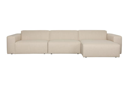 Sofa Sofie 4.5-seater Right Cappuccino
