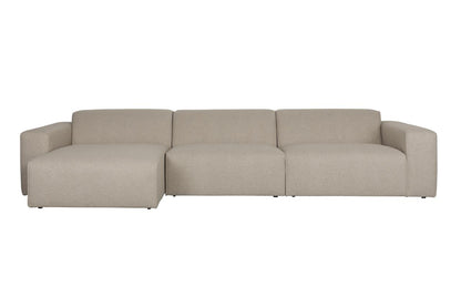 Sofa Sofie 4.5-seater Left Cappuccino