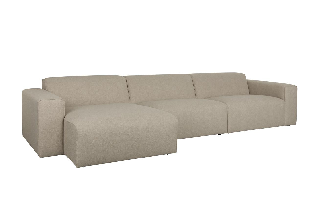 Sofa Sofie 4.5-seater Left Cappuccino