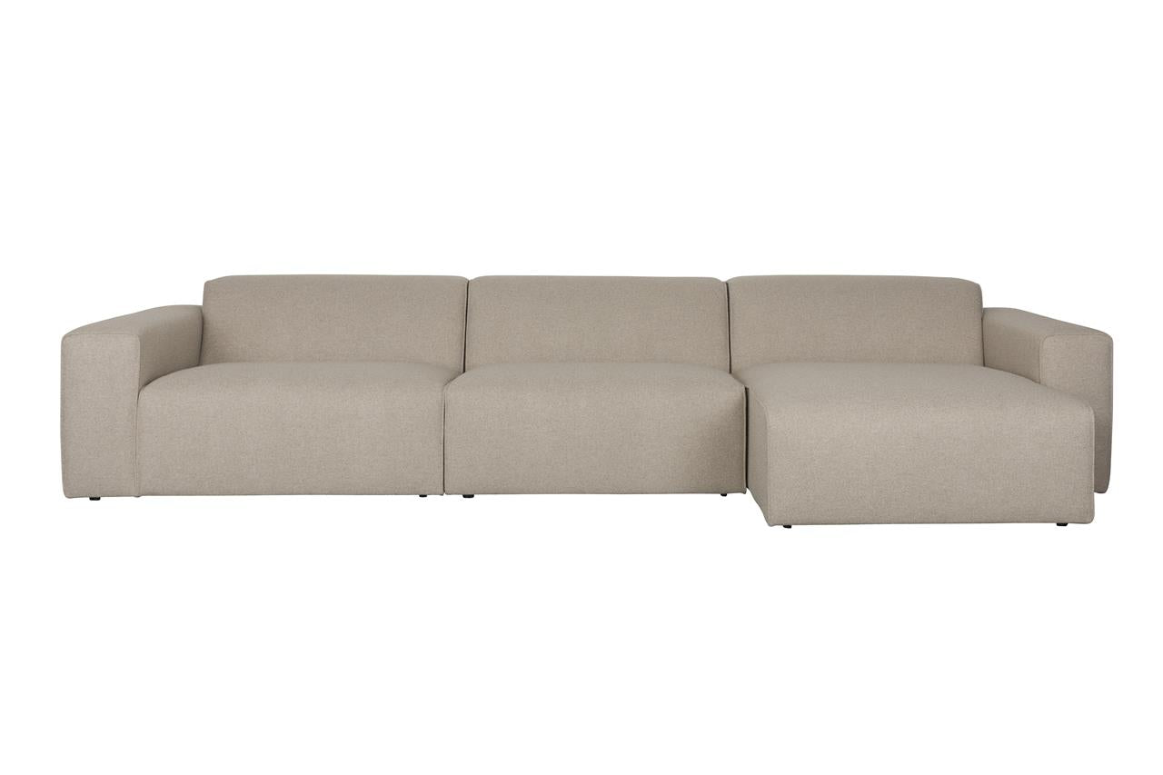 Sofa Sofie 4.5-seater Right Cappuccino