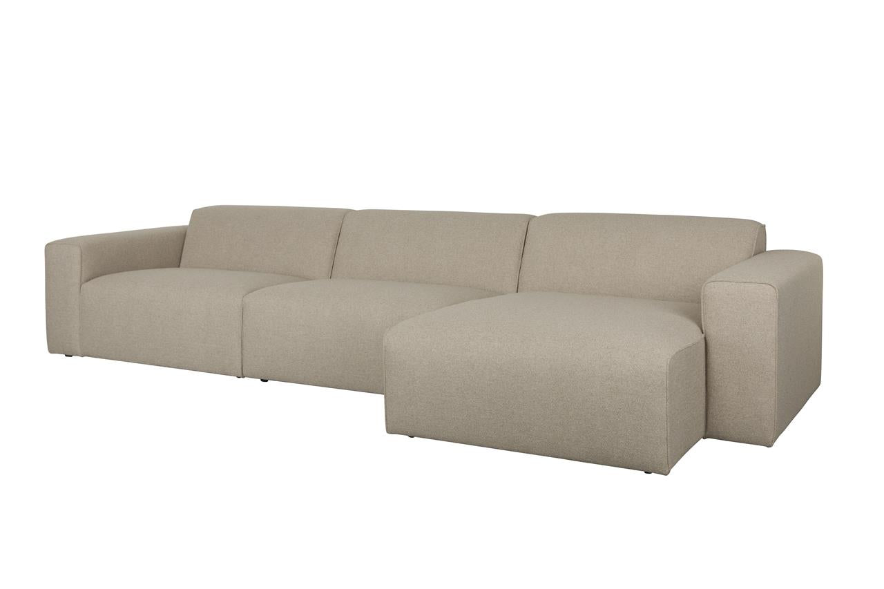Sofa Sofie 4.5-seater Right Cappuccino