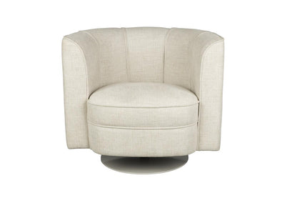 Lounge Chair Flower Beige