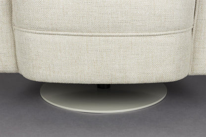 Lounge Chair Flower Beige