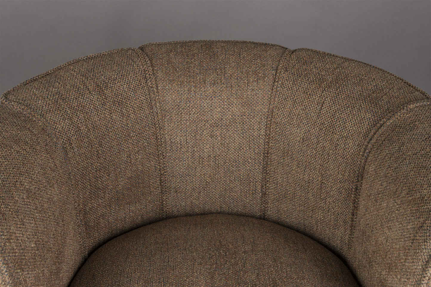 Lounge Chair Flower Brown
