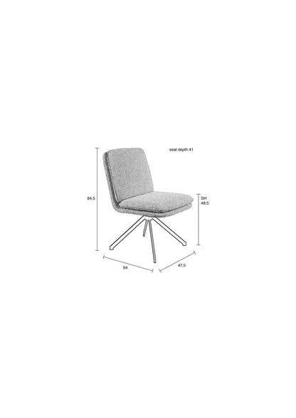 Dining chair off white  Laurent
