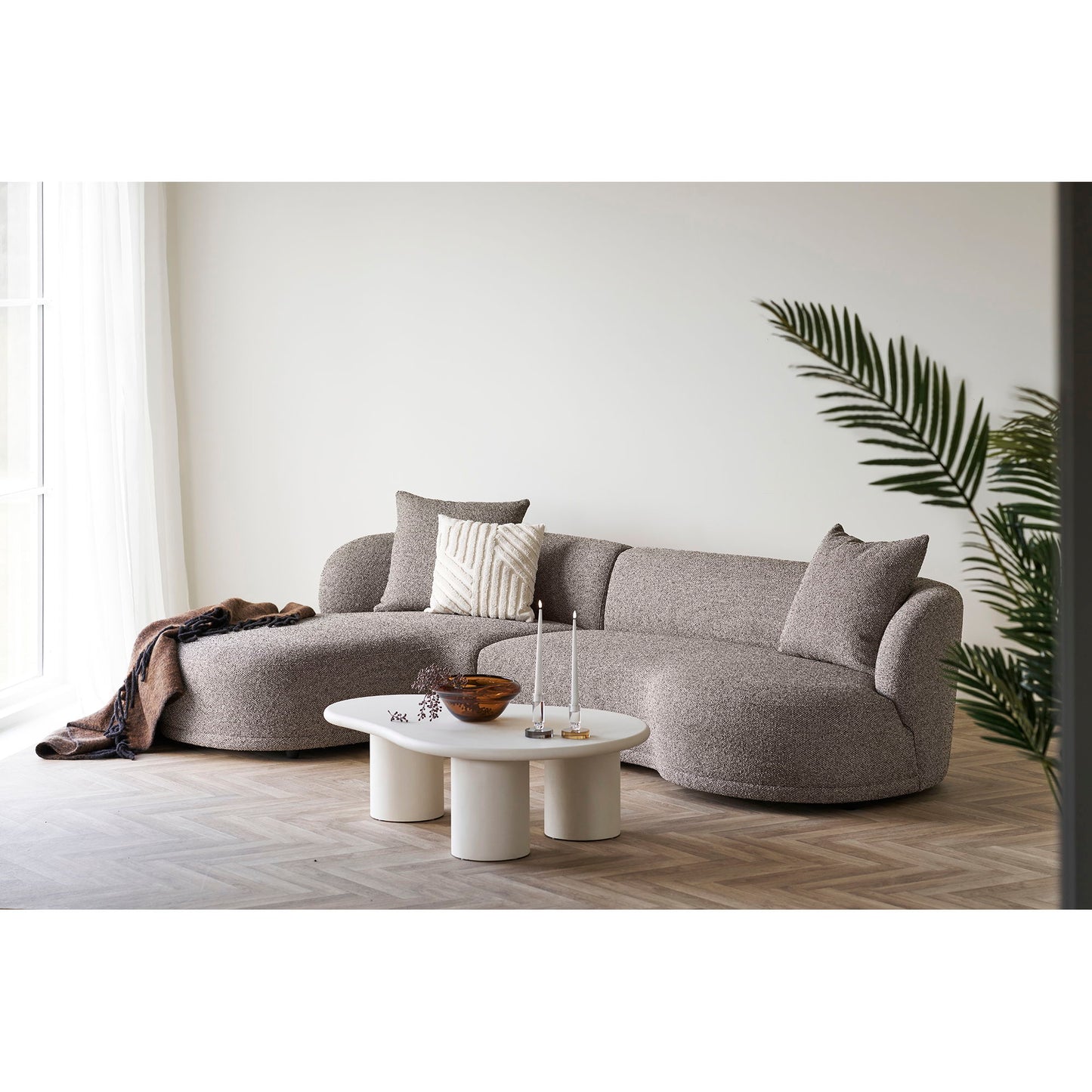 Kingston Lounge Sofa 4-Seater Left